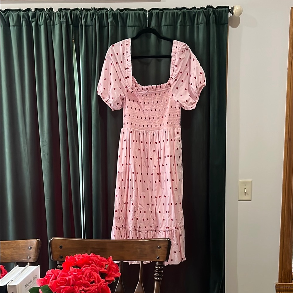 Kate Spade Pink Smocked Detail